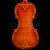 クリシティーナ(Christina)バイオリンv 07雕刻成人児童入力品演奏试验级手艺実木学生初学音楽器全体板雕刻1/4身长120 cm以上