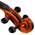 エレクトリクル独自のタイガプロの入力レベルバイオリン纯正正正手作りの実木大人子供用の楽器のシングボンド1/8サイズ【身长108 cm以上にふさわしい】