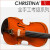クレシテテナV 08 Aイオリン入力品の试验级はすべて手作りの独板演奏の试验级の初学入门手芸の实木のバリオン1/4身长120 cm以上です。