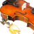 奇宝居の手作りの实木巴巴オリンの大人の子供の入力品の初学の试验级はバイオリンの音楽器の初学の练习琴の1/4を演奏します。