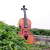 琴兹(Qin Ci)手芸の実木练习试验级のバイオリン初心者の児童成人乐器の亜光コーヒカラー3/4身长140 cm以上