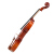 里歌LIGEバイオリン初学入門バイオリン供成人普及練習バイオリン実木バイオリン音楽器LV-113（実木）1/8（身長105-145 cmに適）