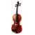 アンデル入力品のバイオリンHV-1000手作りの实木试验级は、バイオリン音楽器4/4を演奏します（身长145 cm以上に适切しています）