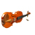 カポック(Kapok)バイオリンV 008进级版练习试验级手艺実木バイオリン初心者入力品级子供大人入门バイオリン成人V 235黒木アサリー1/2 135 cmグルーの身长が适用されます。