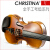 クリシティナ(Christina)手作りバリバリV 05 B入力品のレベルアップ演奏云杉木枫木成人児童生徒入门初学楽器4/4身长155 cm以上