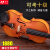 青歌楽器QV 205バーイオリン演奏试验级のハンドメードのバーイオリンの虎模様が光っています。