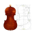 ギリス全ヨロッパ素材AAA演奏级バイオリン全手作り大人子供カステラ全ヨーロッパ素材マット1/4