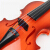 音楽を弾くことができます。バイオリンの初心者の子供楽器女の子の子のおもちゃんは48 cm木の赤い色です。松の香り张り纸