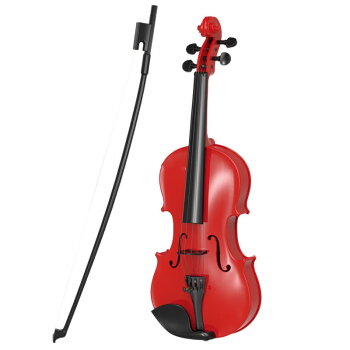 音楽を弾くことができます。バイオリンの初心者の子供楽器女の子の男の子のおもちゃんは48 cmアーグーレドモルです。赤い
