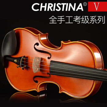 クリシティナ(Christina)手芸の実木バイオリンv 05 A入力品の审査段で演奏するスギの大人の児童生徒初学入门楽器1/2身长130 cm以上
