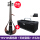 YES V-105弦の電気バイオリンの黒色のタイプ+無線のスピーカー+大きい贈り物の包み